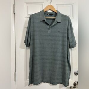 2/$40 Travis Mathew Green Polo Shirt XXL